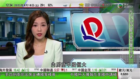 無綫tvb 午間新聞｜中國恒大據報在美國申請破產保護 文件稱於香港及開曼群島進行重組程序｜大馬小型客機墜落公路十人受災 包括地面兩車司機