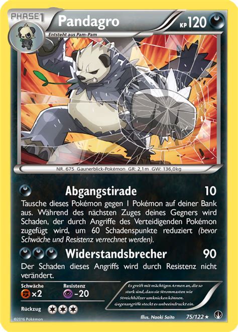 Pandagro 75 122 Wert Bild Künstler Seltenheit Pokemonkarte de