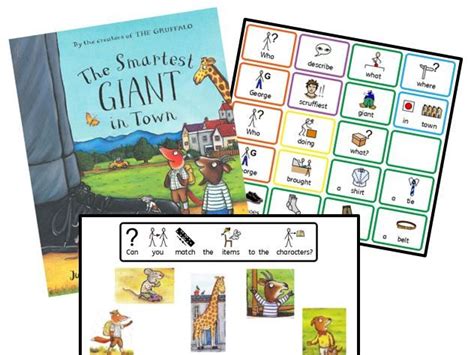 Smartest Giant in Town - Widgit symbols | Teaching Resources