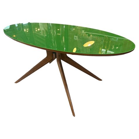 Sculptural Blonde Dining Table Attributed To Ico Parisi 1950 At