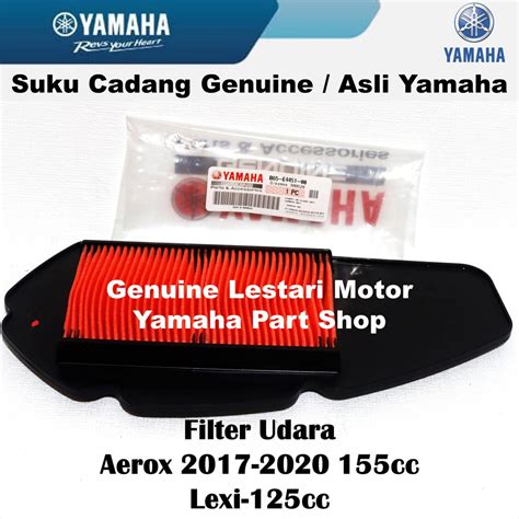 Jual Filter Saringan Udara Assy Aerox 155cc Lexi 125 Asli Yamaha