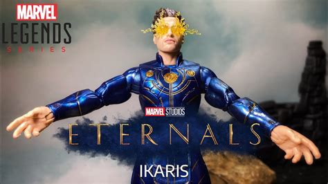 Marvel Legends Eternals Ikaris Action Figure Review Youtube