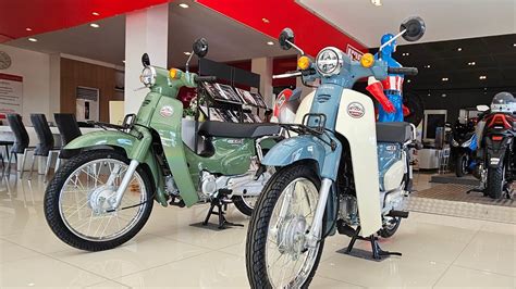 New Super Cub 2024 สใหม เขยวโมโนโทน และ เทาขาว รถจรง พกด สกลนคร