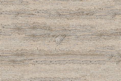 Classic Travertine Slab Texture Seamless 02540