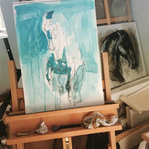 Equine Nude T Painting By Benedicte Gele Saatchi Art