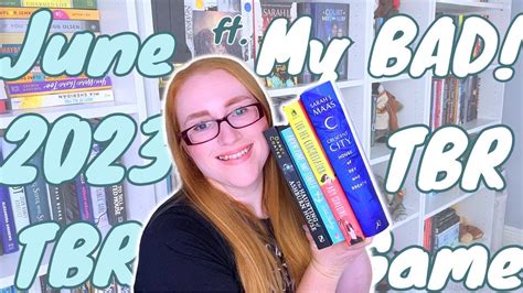 June 2023 TBR My TBR Game Picks My June Reads Life Channel Update