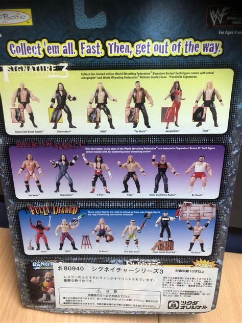 Free Tracked Shipping And New And Sealed Vintage Wwf Wwe Jakks