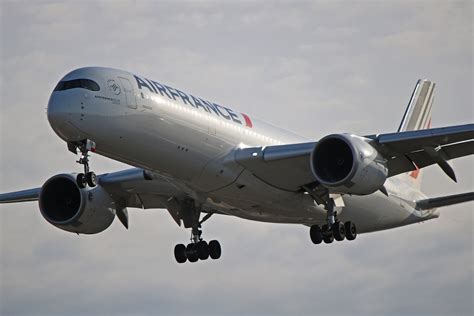 F Htya Air France Airbus A350 900 First In Fleet