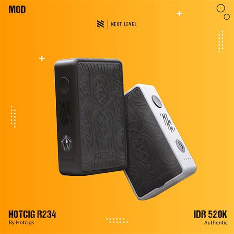 Jual Mod Vape Vapor Hotcig R234 Box Mod Authentic By Hotcig NMD