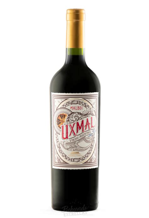 Vino Uxmal Malbec 750 Ml Bebiendo Estrellas