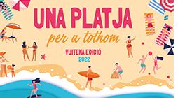 El Programa Una Platja Per A Tothom Celebra Este S Bado De