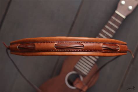 Leather Ukulele Strap Ukelele Strap Acoustic Or Electric Etsy