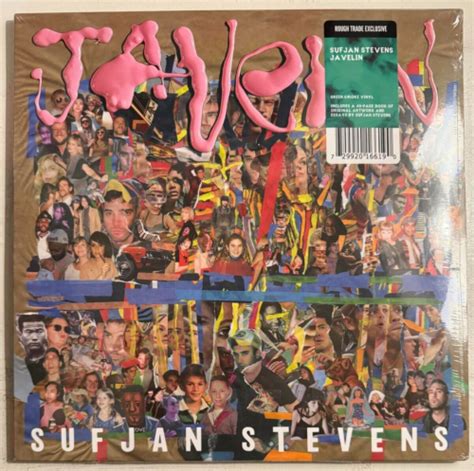 SUFJAN STEVENS JAVELIN GREEN SMOKE ROUGH TRADE EXCLUSIVE VINYL LP