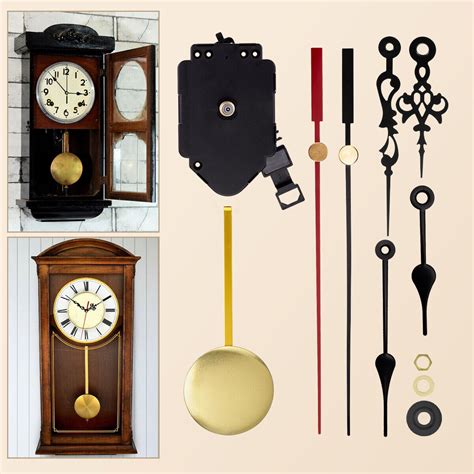 Quartz Wall Clock Pendulum Swing Movement Mechanism DIY