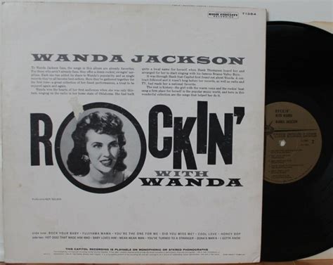 Wanda Jackson Lp Rockin With Wanda” Capitol T 1384