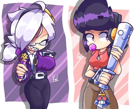 Pin On Brawl Stars Brawl Fan Art Colette