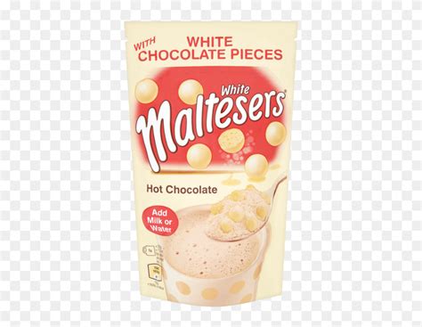 Maltesers White Chocolate 140g - White Hot Chocolate Brands, HD Png Download - 600x600 (#4774722 ...