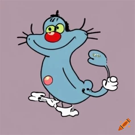 Image Of Oggy Cartoon Character On Craiyon