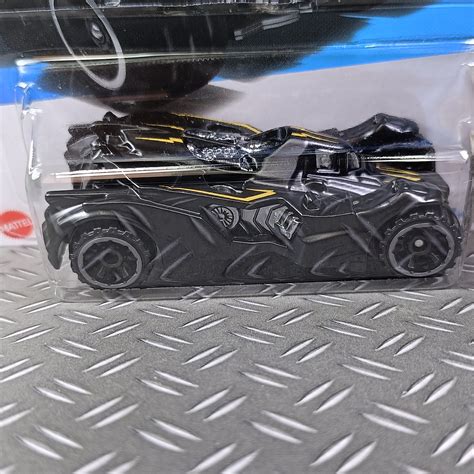 Hot Wheels Batman Arkham Knight Batmobile Rare Collectible Miniature Model Scale Gift Idea