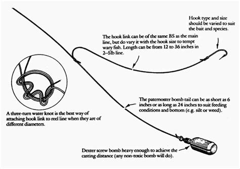 Paternoster Coarse Fishing Rig Ideal When Windy And After Dark