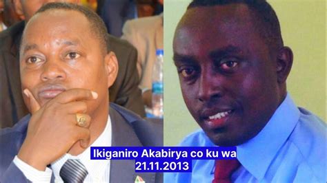 Ikiganiro ca Edouard Nduwimana na Pacifique Nininahazwe kuri Radio Rema ...