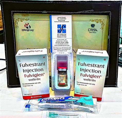 Fulvestrant Fulviglen 250mg Injection Glenmark Ltd Vial At Rs 6800