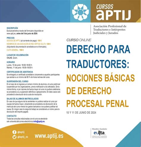 Derecho Para Traductores Nociones BÁsicas De Derecho Procesal Penal