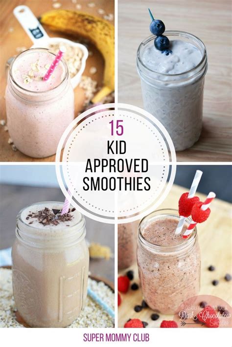 These Smoothies Are Totally Delicious And Kid Approved Great Way To