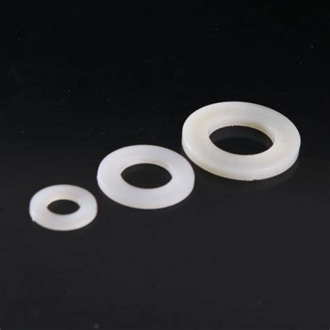 70PCS M3 6 7 8 High Quality Nylon Washers Nylon Insulated Flat Washer