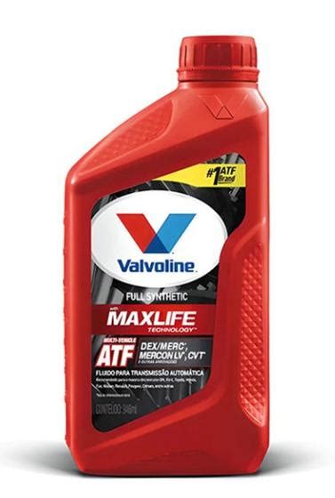 Óleo para Câmbio Automático Valvoline MaxLife ATF CVT 946ml