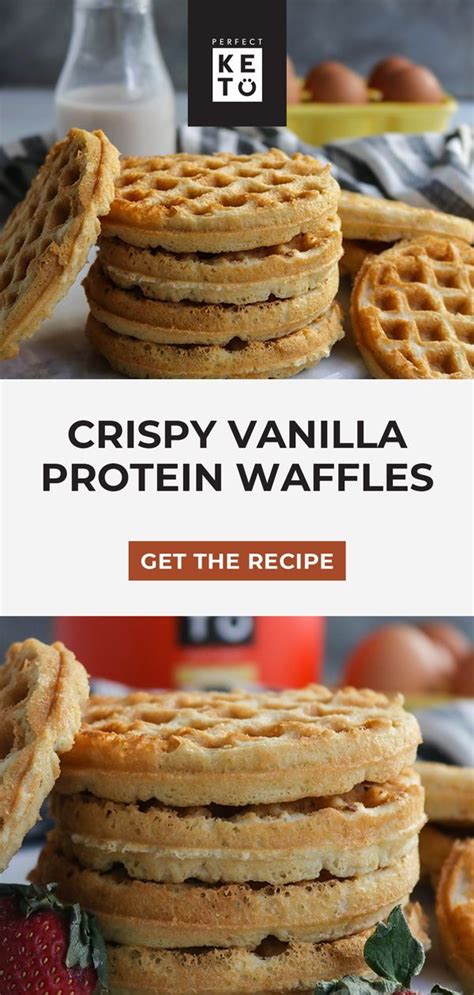 Crispy Vanilla Protein Waffles Artofit