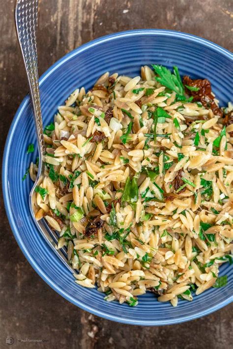 Perfect Toasted Orzo With Parmesan And Sun Dried Tomatoes Orzo Pasta Recipes Pasta Recipes