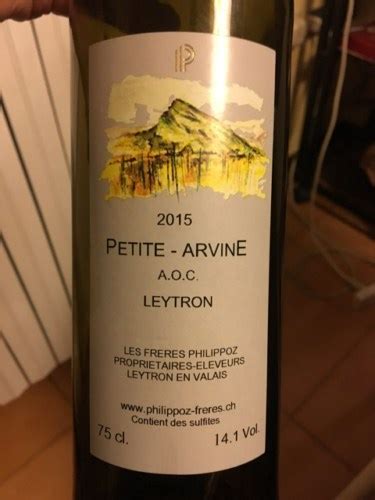 Freres Philippoz Petite Arvine Vivino US