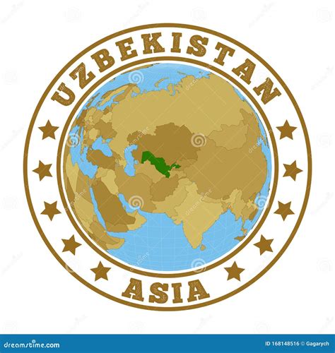 Uzbekistan Logo Stock Vector Illustration Of Create 168148516