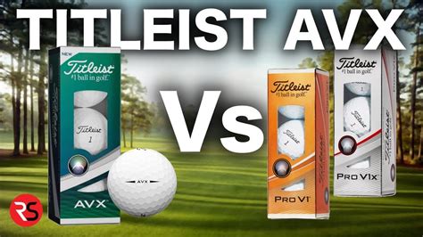 REVIEW TITLEIST AVX GOLF BALL Vs PRO V1 PRO V1X, 53% OFF