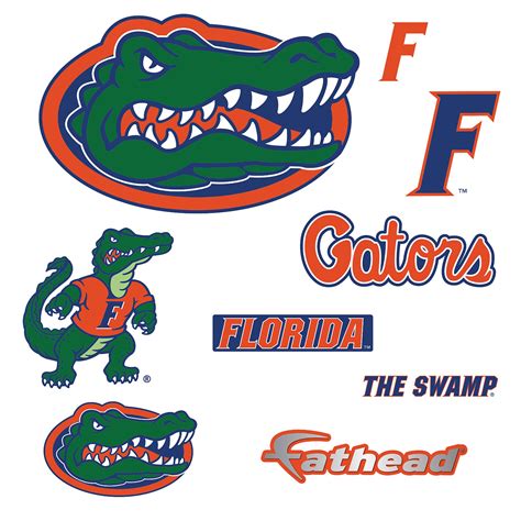 Florida Gators Logo Assortment Large Officially Licensed Removable