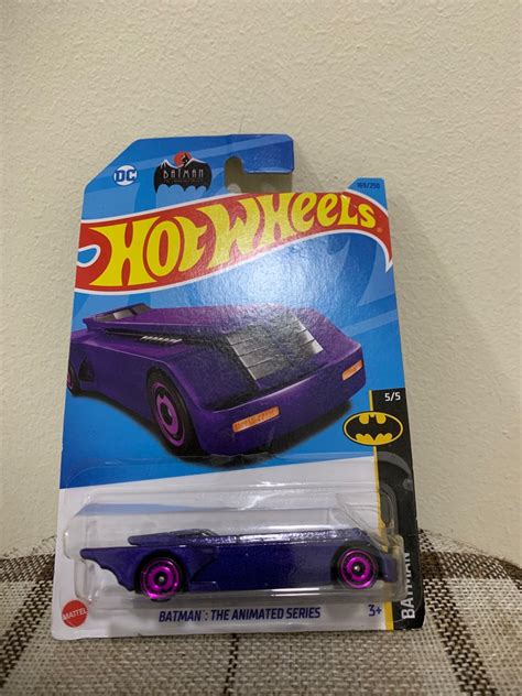 Hot Wheels Batman The Animated Series Batmobile Purple Gold Hobbies Toys Toys Games On