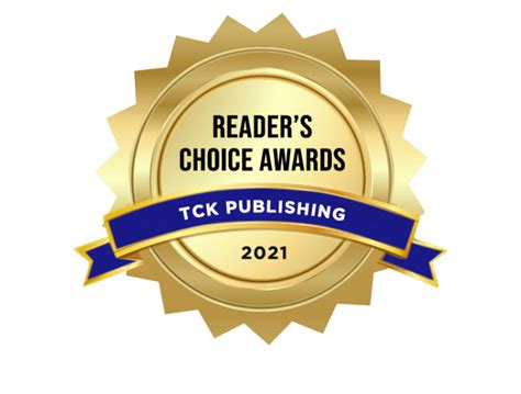 2021 Readers Choice Award Winners Tck Publishing