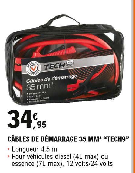 Promo C Bles De D Marrage Mm Tech Chez E Leclerc L Auto