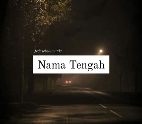 nama tengah