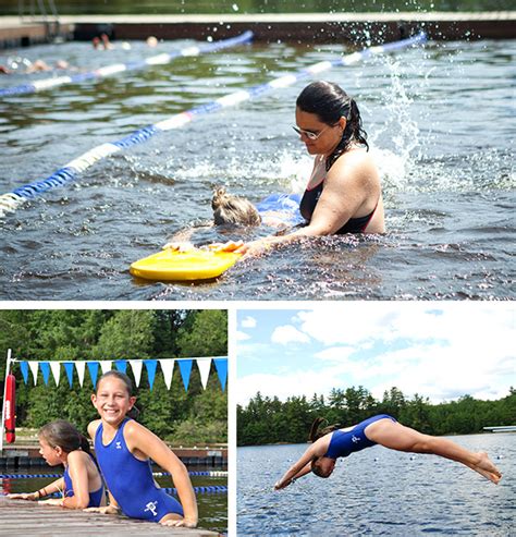 Watersports At Girls Camp Pinecliffe A Summer Camp In Maine Camp