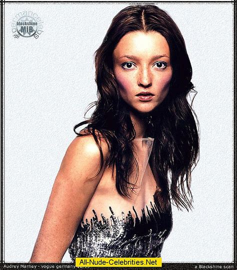 Audrey Marnay Sexy Topess And Fully Nude Posing For Magazines