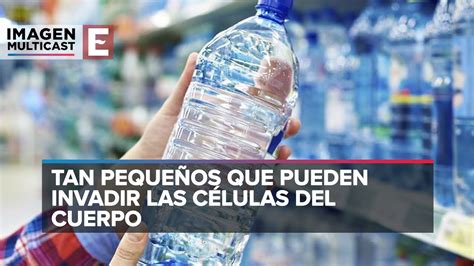 Altos niveles de nanoplásticos en agua embotellada revela estudio