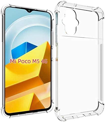 Ustiya Funda Para Xiaomi Poco M G Case Uso Rudo Transparente