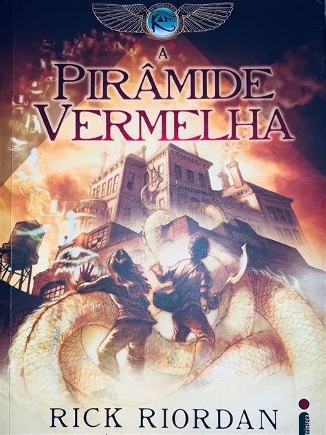 Livro 1 a Pirâmide Vermelha Rick Riordan trilogia Livro Rick