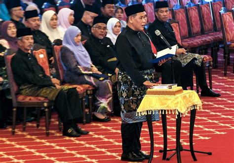 Aminuddin Sworn In As Negeri Sembilan Mb For Second Term Mci