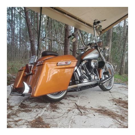 HogWorkz Stretched Saddlebag Conversion Kit With Brackets For Harley