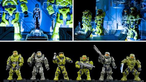 Sdcc 2020 Mega Halo Master Chief Evolution Mini Figure Box Set In Hand Gallery The Toyark News