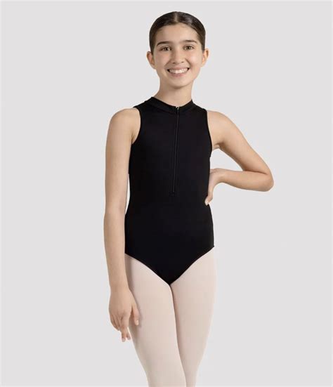 Bloch Mirella M489c Zip Front Tank Leo The Dance Store