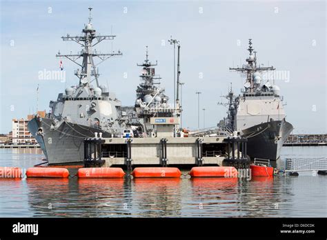 Naval Ship In Port Hi Res Stock Photography And Images Alamy